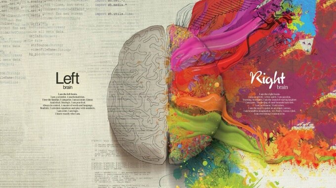 Floating and your left / right brain